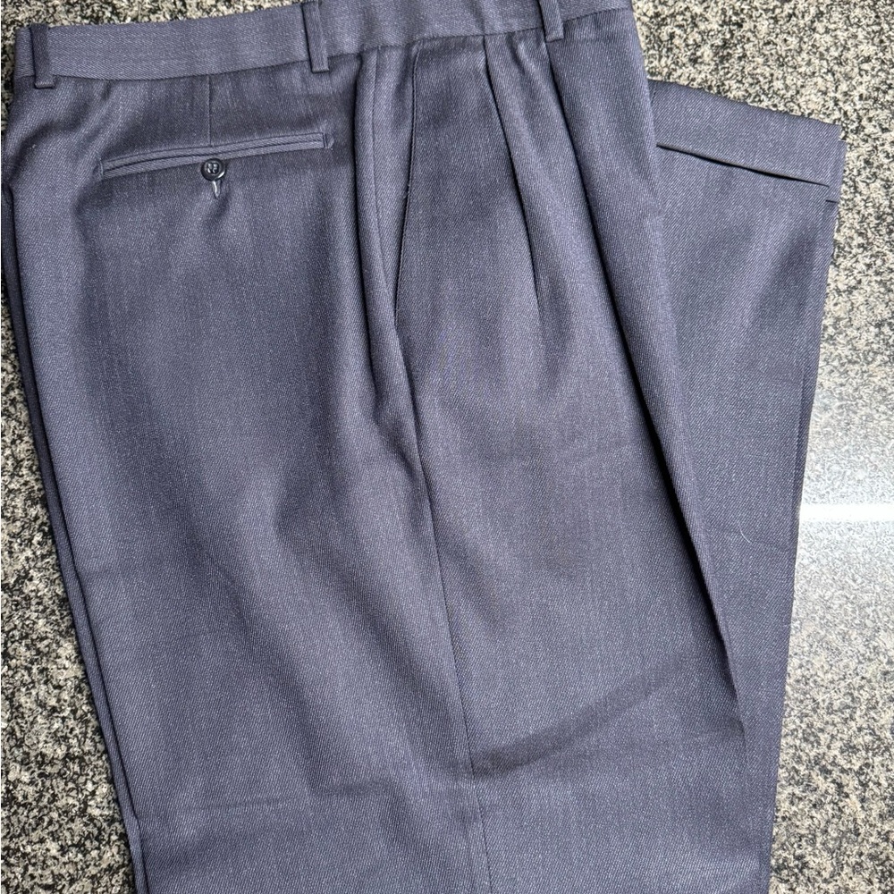 Zanella Dark Blue Men's Trousers. Size 38.